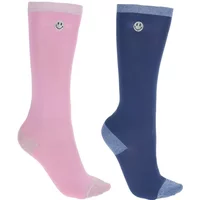 Promo Pet and Garden 33% de réduction sur les chaussettes équitation enfant QHP Rosalynn lot de 2