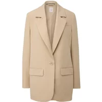 Oversized Blazer with Flap Pockets for Women QS