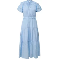 Midikleid mit Rüschendetails Damen QS
