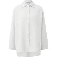 Oversize Bluse aus Mousseline Damen QS