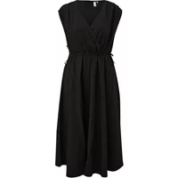 Midi Kleid mit Kordelzug für Frauen QS
