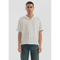 Soft Jersey Shirt with Revere Collar QS