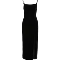 Samtfigurbetonendes Kleid für Frauen QS