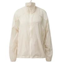 Leicht transparente Bluse mit Einsätzen aus Chiffon Damen QS