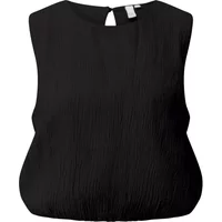 Kurzarmbluse mit Puffsaum Damen QS Loose Fit