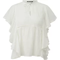 Sanfte Bluse mit Rüschen Damen QS Regular Fit