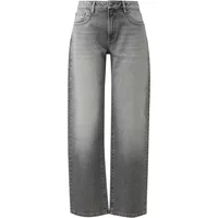 Jeans Barrel Mid Rise Barrel Leg Used Wash Damen QS