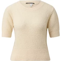 Pull aus Boucle-Material mit kurzen Ärmeln für Damen QS Regular Fit