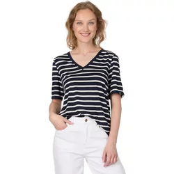 Women's T-Shirt Ragwear Salvie Stripes
