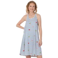 Ärmelloses Kleid, Damen Ragwear Nairay Stripes