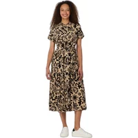 Langes bedrucktes Kleid, Damen Ragwear Liora