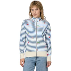 Women's Zip-Up Sweatshirt Ragwear Ronija Stripes