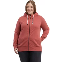 Sweatshirt mit Reißverschluss und Kapuze, Damen Ragwear Paya Plus