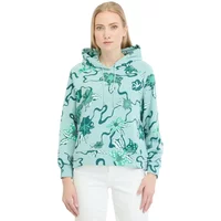 Women's hooded sweatshirt Ragwear Tonna Print