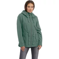 Women's full-zip hooded waterproof jacket Ragwear Monadis