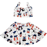 Girl's Tank Top and Skirt Set Raspberry Republic Lambada