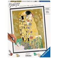 Ausmalen des Kusses Ravensburger CreArt Klimt 30x40cm