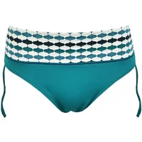 Classic High Waist Bikini Bottoms Women Red Point Fiala