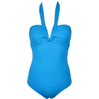 Women's V-neck one-piece swimsuit Red Point Sali