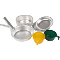 Compact steel kitchen set with storage bag Regatta image 2