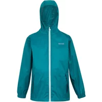 Girl's hooded waterproof jacket Regatta Pack-It III image 2