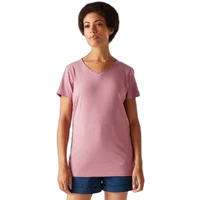 Women's V-neck T-shirt Regatta Elkie image 2
