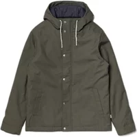Short parka with trim Revolution
