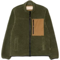 Short plush jacket with contrasting chest pocket Revolution