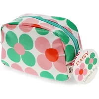 Schminktasche Damen Rex London Pink and green Daisy