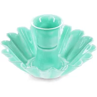 Enamel flower candle holder Rex London