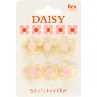 Girl's hair clip Rex London Daisy (x2)