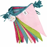 Dotted pennant garland Rex London