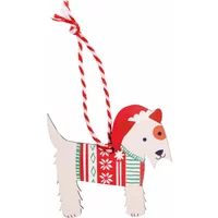 Scottish terrier Christmas decoration Rex London