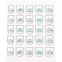 Nail stickers Rex London Mimi Et Milo (x25)