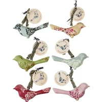 Hanging metal bird decoration Rex London