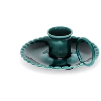 Enamel candle holder chandelier Rex London