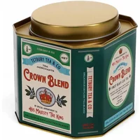 Metal tea caddy Rex London Crown Blend