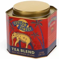 Metal tea caddy Rex London Ceylon Finest