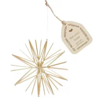 Straw star decorative item Rex London