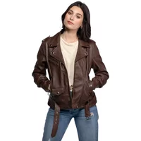 Women's leather jacket Rose Garden Paula