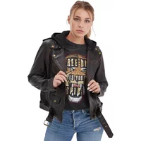 Women's leather jacket Rose Garden Line