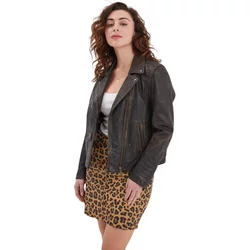 Women's Leather Jacket Rose Garden Carmen