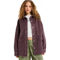 Corduroy long-sleeve overshirt for women Roxy Kick Back