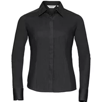 Women's long sleeve shirt Russell Athletic Fitted Poplin