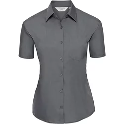 Women's Short-Sleeve Poplin Shirt Russell Athletic