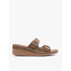 High-Quality Suede Wedge Sandals Women RyłKo