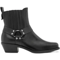 Damen Chelsea-Stiefeletten aus Leder Ryłko Dorota