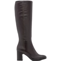 Women's leather heeled boots Ryłko Gianna