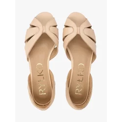 Lightweight Leather Ballerinas Women RyłKo