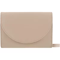 Leather clutch with chain for women Ryłko